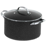 The Rock By Starfrit The Rock By Starfrit 6-quart Stockpot And Casserole With Glass Lid &amp; Stainless Steel Handles Srft060317